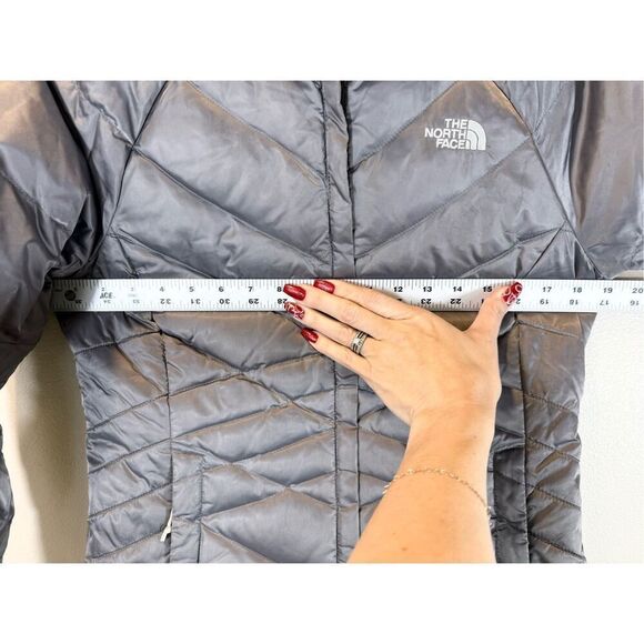 The North Face Silver Aconcagua 550 Down Puffer Jacket, Women’s Small - Picture 14 of 15